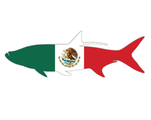 Mexico Tarpon Die Cut Sticker 7"
