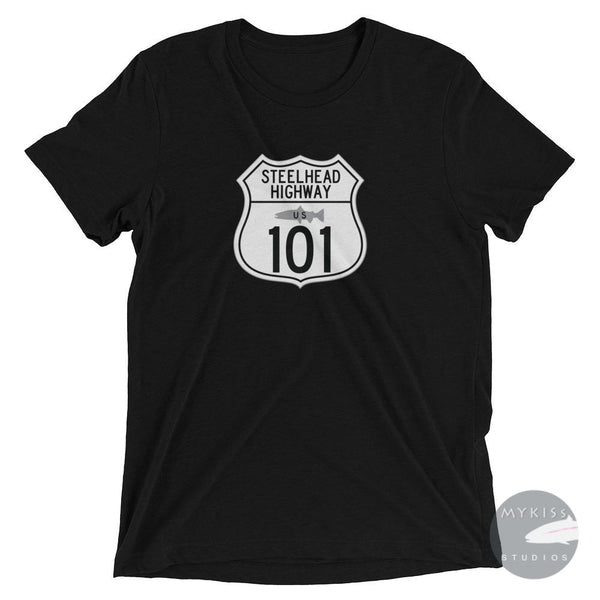 Slim Fit Steelhead Highway T-Shirt Solid Black Triblend / Xs