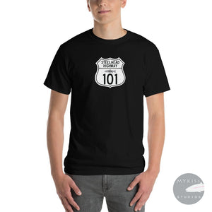 Steelhead Highway Short-Sleeve T-Shirt Black / S